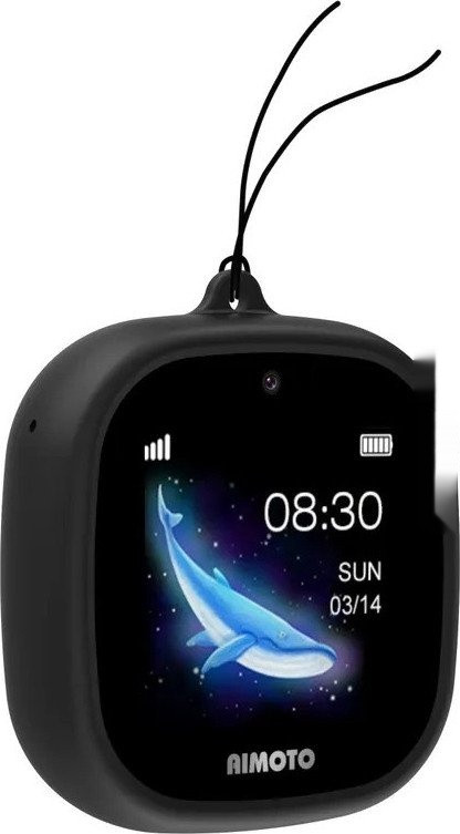 Умные часы с наушниками Aimoto Crystal 4G (черный)