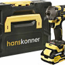 Гайковерт Hanskonner HCD20420BLC (с 1-им АКБ, кейс)