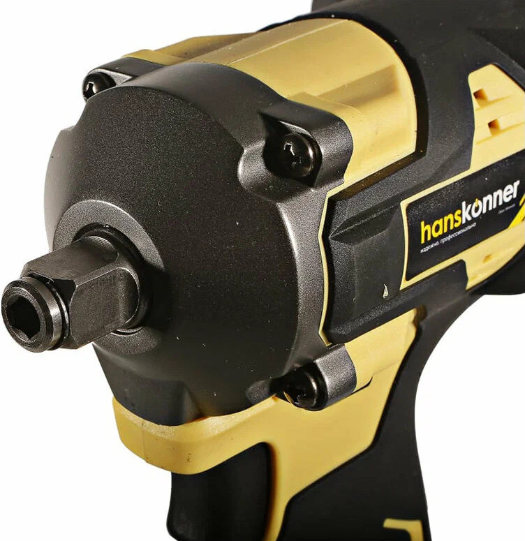 Гайковерт Hanskonner HCD20420BLC (с 1-им АКБ, кейс)