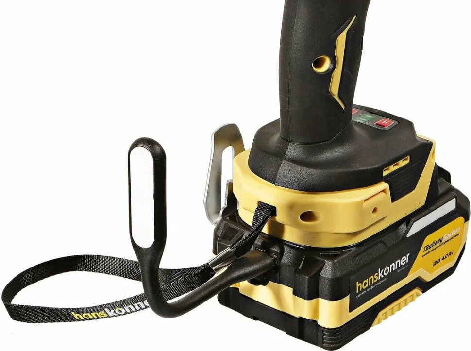 Гайковерт Hanskonner HCD20420BLC (с 1-им АКБ, кейс)