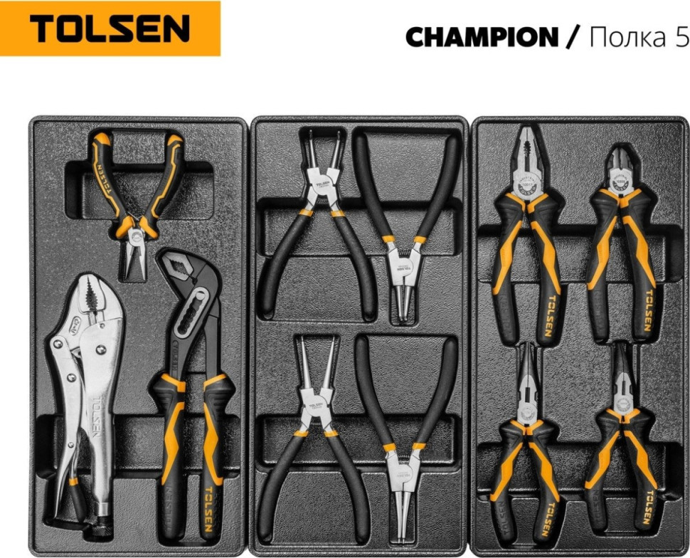 Универсальный набор инструментов Tolsen TT85416-239 (239 предметов)