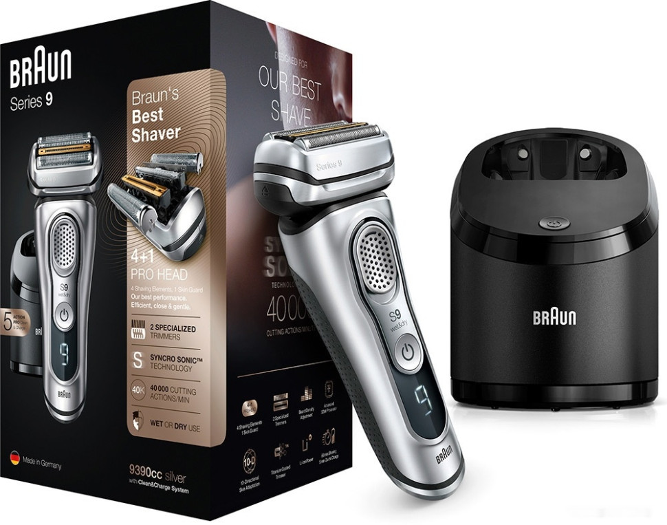 Электробритва мужская Braun Series 9 9390cc