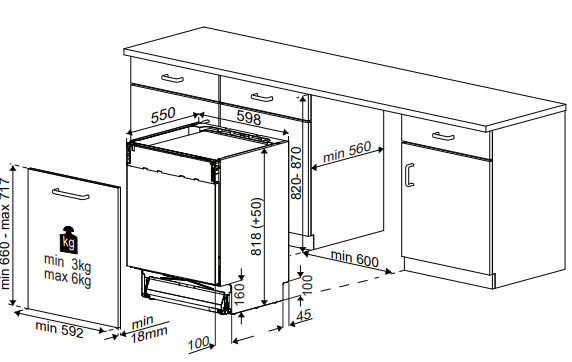 Посудомоечная машина Beko BDIN16520Q