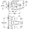 Смеситель Grohe Eurostyle 23726LS3