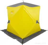 Палатка HELIOS Куб Premium HS-WSCI-P-180YG (зимняя, утепленная)