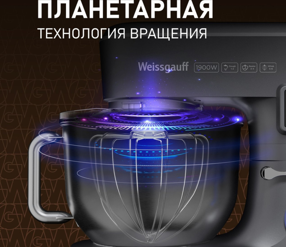Кухонный комбайн Weissgauff WSM 175 PDR Power Pro