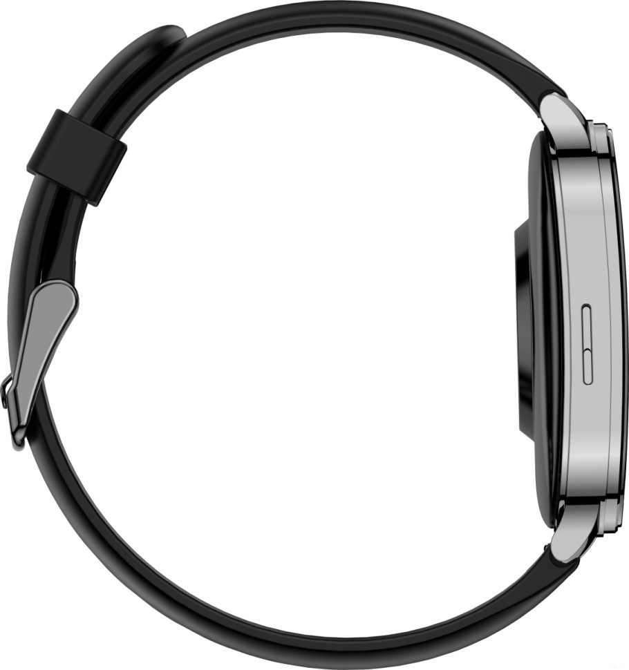 Умные часы Amazfit Pop 3S (черный, с силиконовым ремешком)