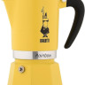 Гейзерная кофеварка Bialetti Rainbow (6 порций, желтый)