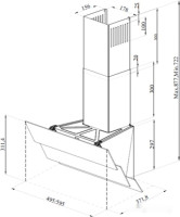 Вытяжка ZorG Technology Arstaa S 60 (белый, 650 куб. м/ч)