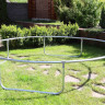 Батут V2 Trampoline Redline 10FT 312 см (с внешней сеткой и лестницей)