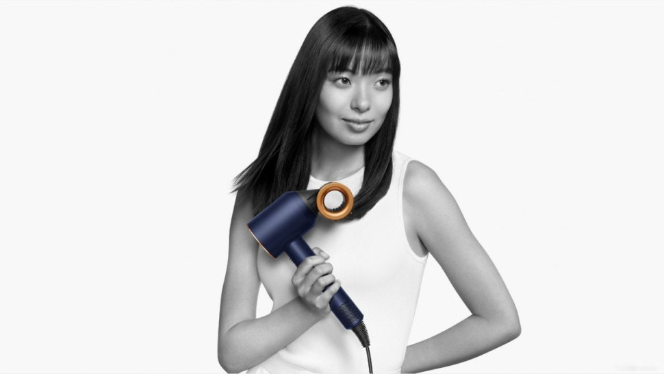 Фен Dyson HD15 Supersonic (с переходником на евровилку, берлинская лазурь/топаз)
