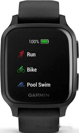 Умные часы Garmin Venu Sq Music (черный)