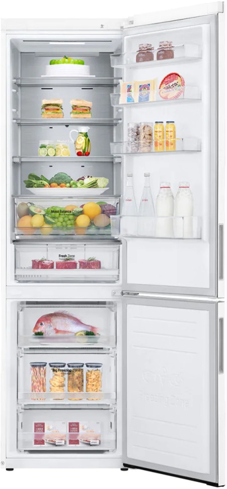 Холодильник с морозильником LG GA-B509CVQM