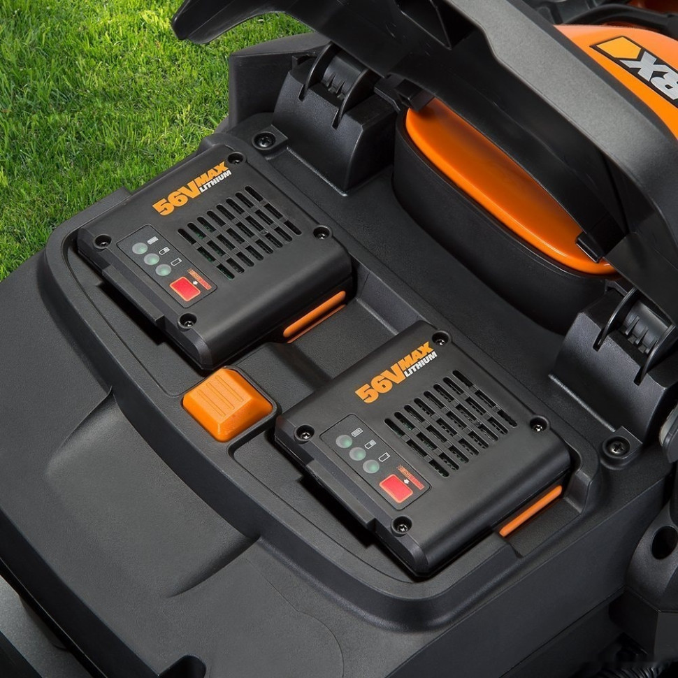 Газонокосилка Worx WG779.9 (без АКБ)