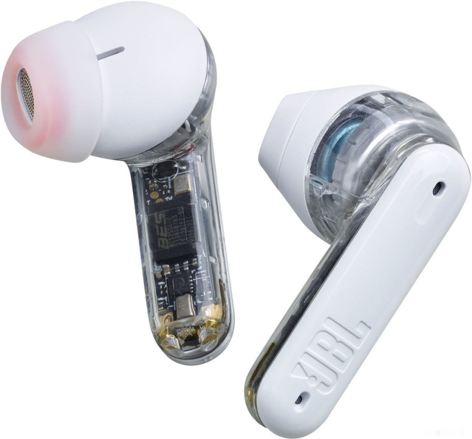 Наушники JBL Tune Flex Ghost (белый)