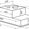 Вытяжка Maunfeld Crosby Flat 52 нержавеющая сталь