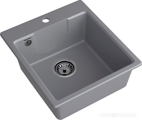Кухонная мойка GranFest QUARZ GF-UR-644 (темно-серый)