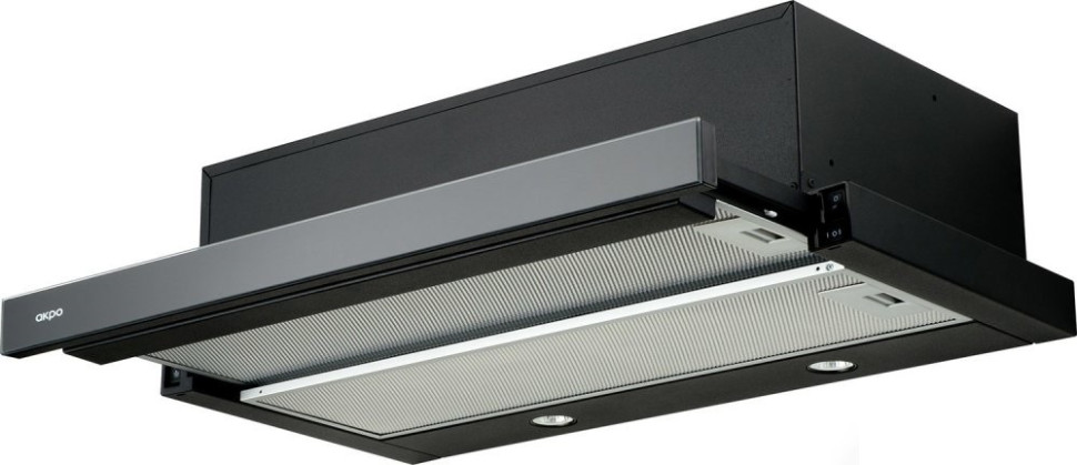 Вытяжка AKPO Light Eco Glass 50 wk-7 чёрный