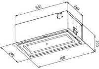 Вытяжка Zorg Akord 1060 60 S (черный)