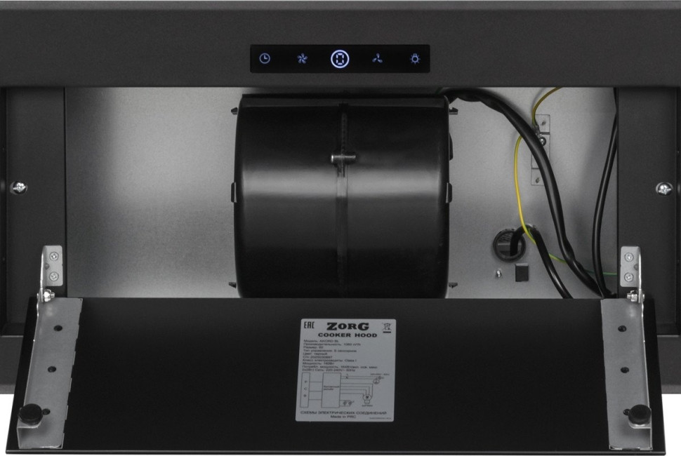 Вытяжка Zorg Akord 1060 60 S (черный)
