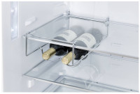 Холодильник с морозильником Korting KNFC 62370 XN